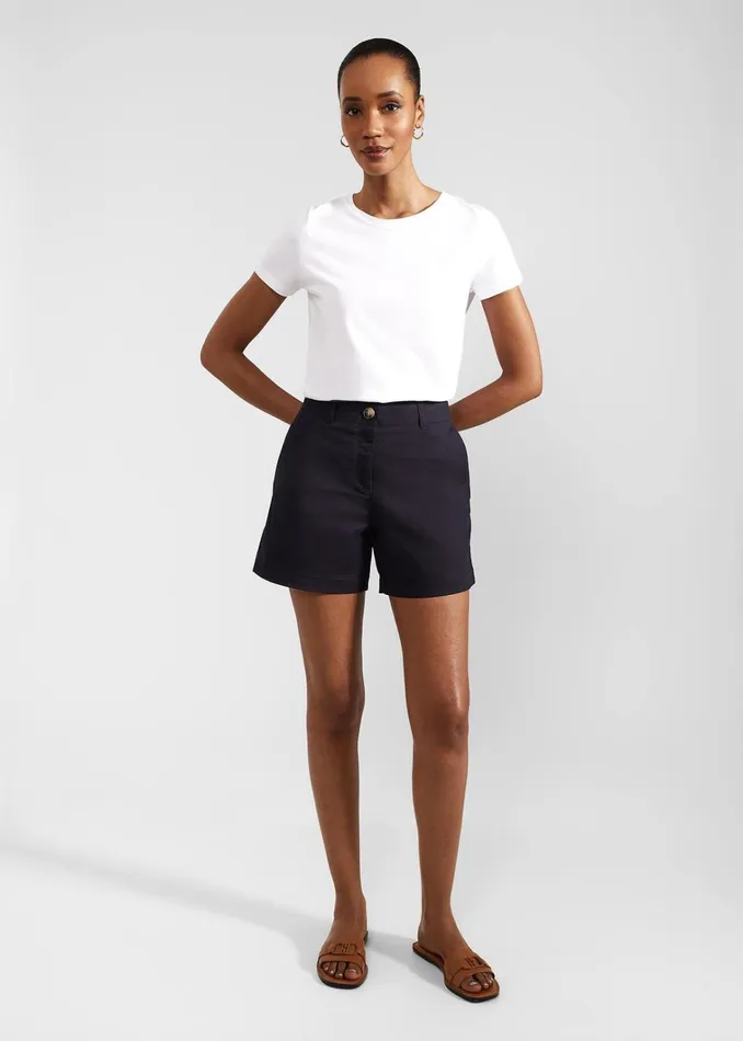 Women Carla Shorts Navy Hobbs Trousers