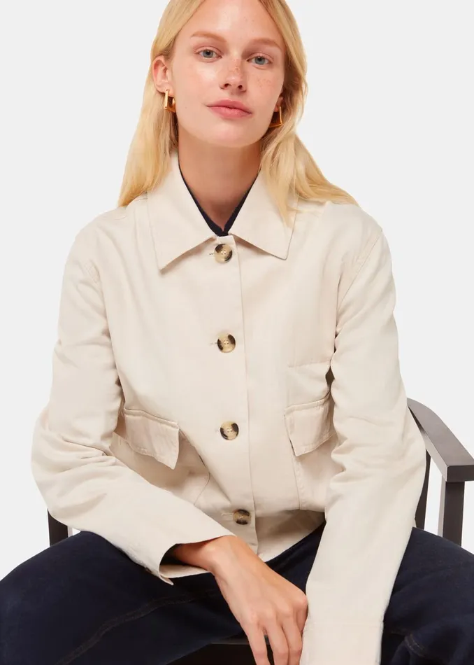 Women Coats and Jackets Whistles Stone Marie Casual Jacket