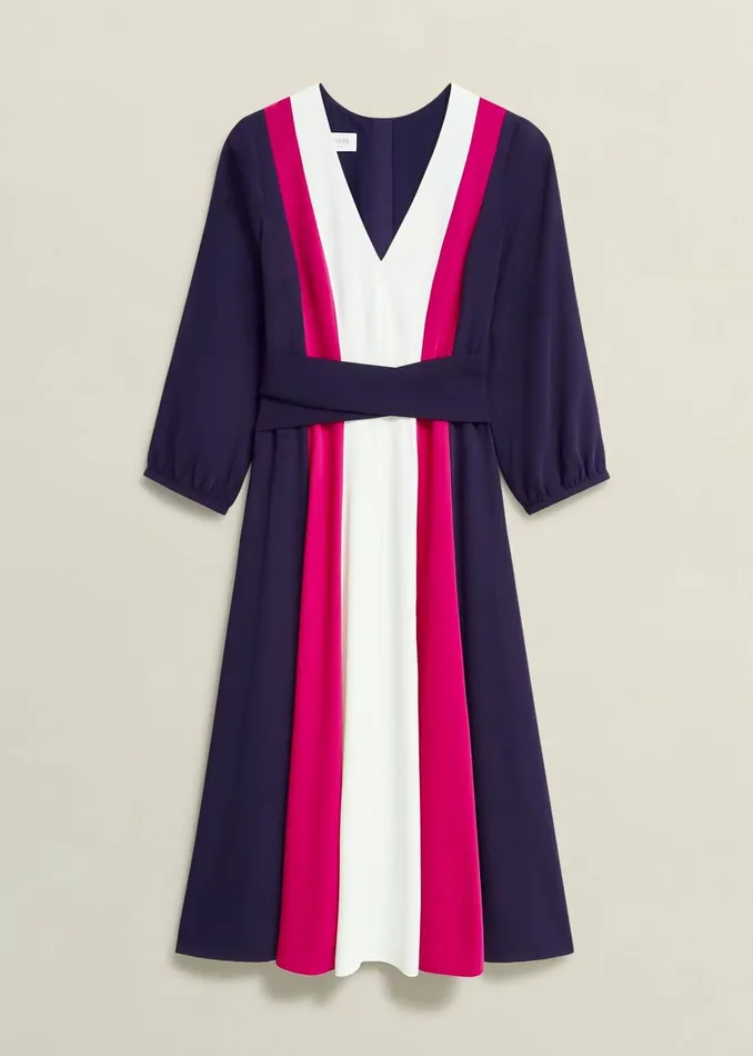 Women Cora Colour Block Dress Multi Hobbs Dresses and Jumpsuits