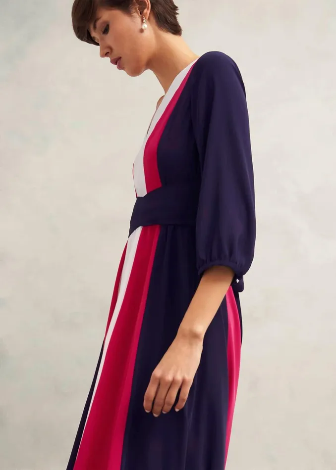 Women Cora Colour Block Dress Multi Hobbs Dresses and Jumpsuits