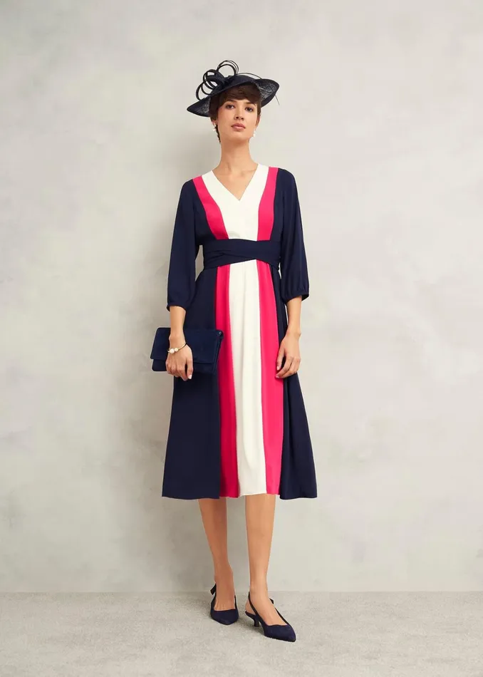 Women Cora Colour Block Dress Multi Hobbs Dresses and Jumpsuits