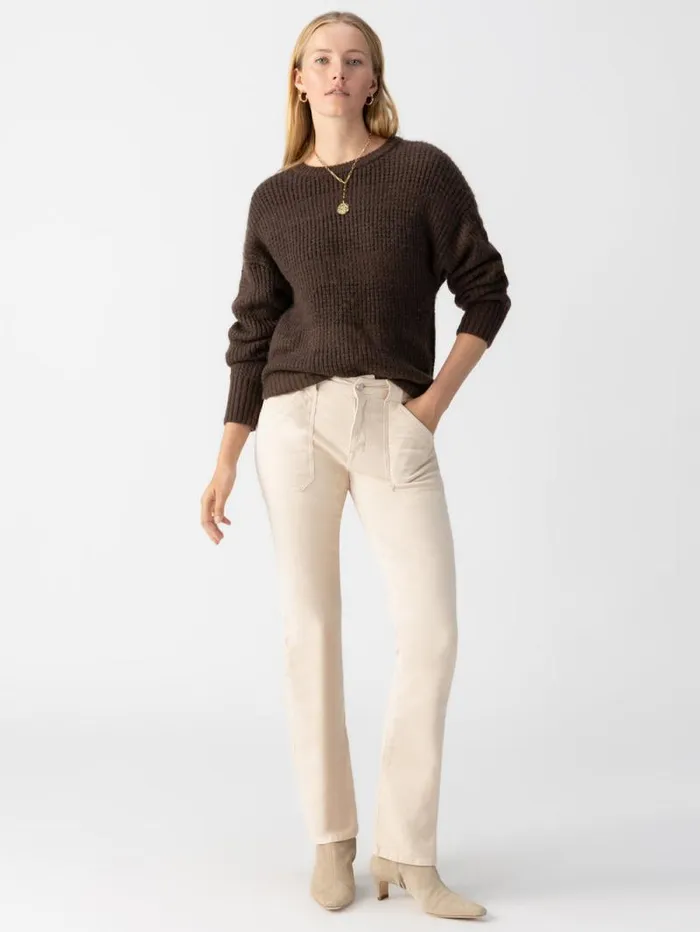 Women Corduroy Hayden Bootcut Standard Rise Pant Toasted Almond Sanctuary Clothing Pants