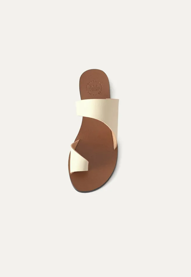 Women Cutaway Sandals Linen Poetry Fashion Footwear