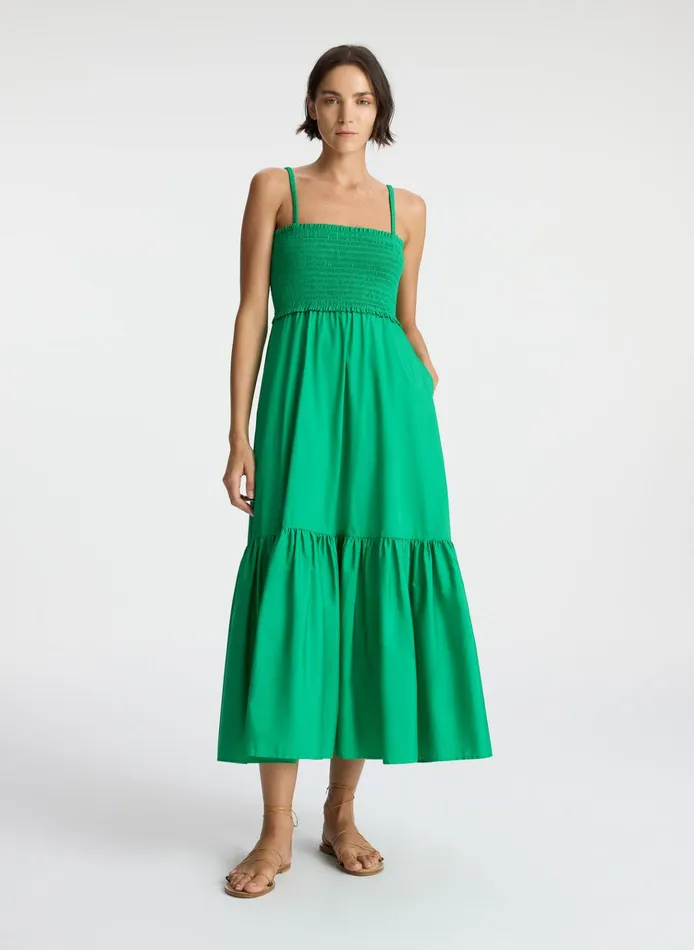 Women Dresses ALC Austyn Cotton Dress Verde