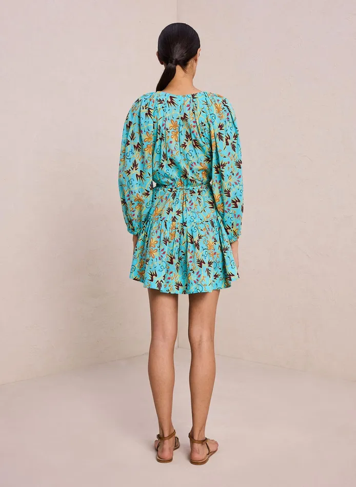 Women Dresses ALC Sally Cotton Mini Dress Grotto Multi