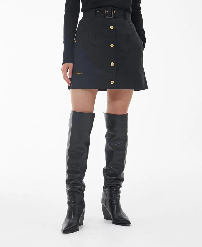 Women Dresses and Skirts Barbour Holwick Skirt Classic Black