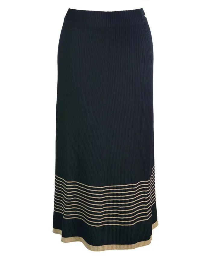Women Dresses and Skirts Barbour Marlene Midi Skirt Classic Black Women Dresses and Skirts Barbour Marlene Midi Skirt Classic Black