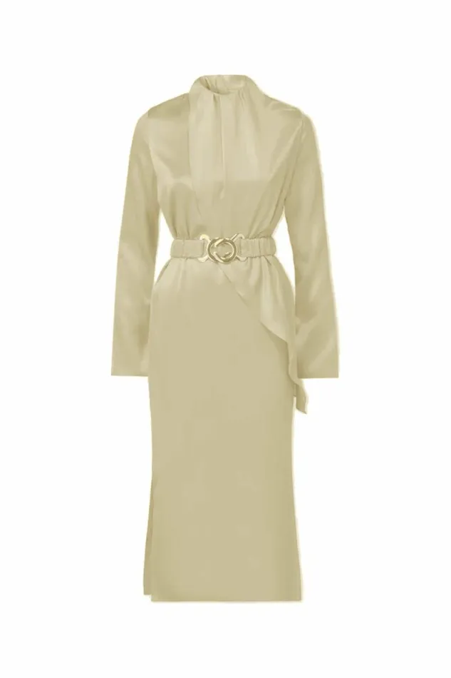 Women Dresses DODO BAR OR Berna Dress Light Yellow