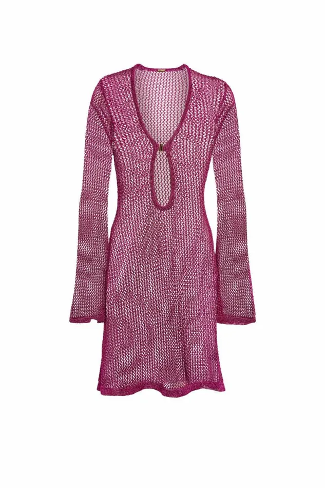 Women Dresses DODO BAR OR ETHAN MINI DRESS Fuschia