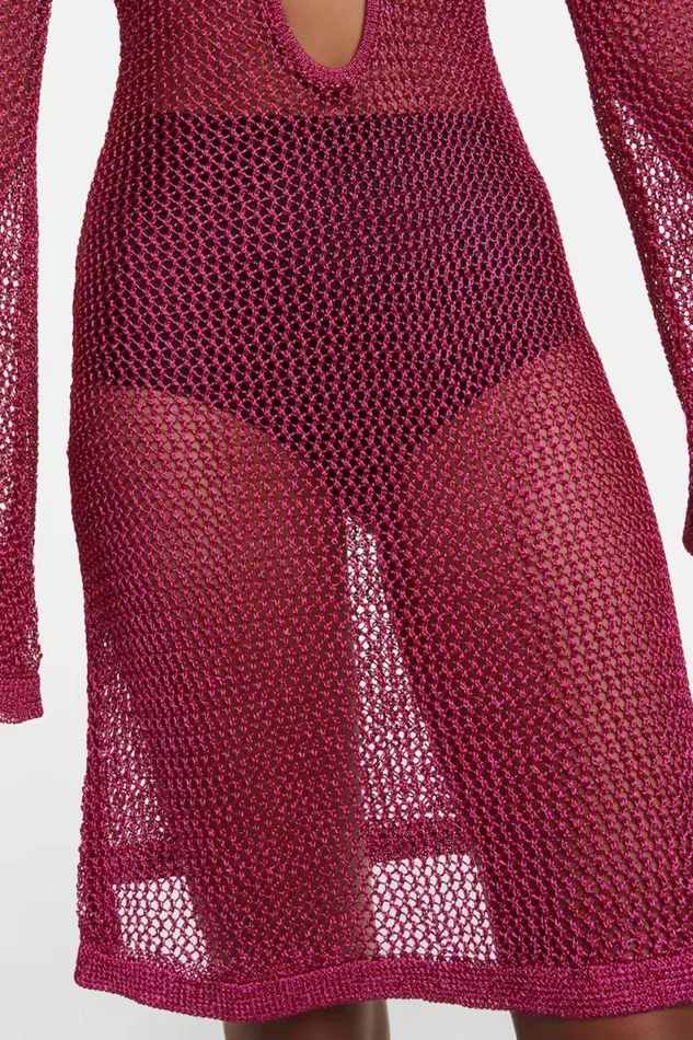 Women Dresses DODO BAR OR ETHAN MINI DRESS Fuschia