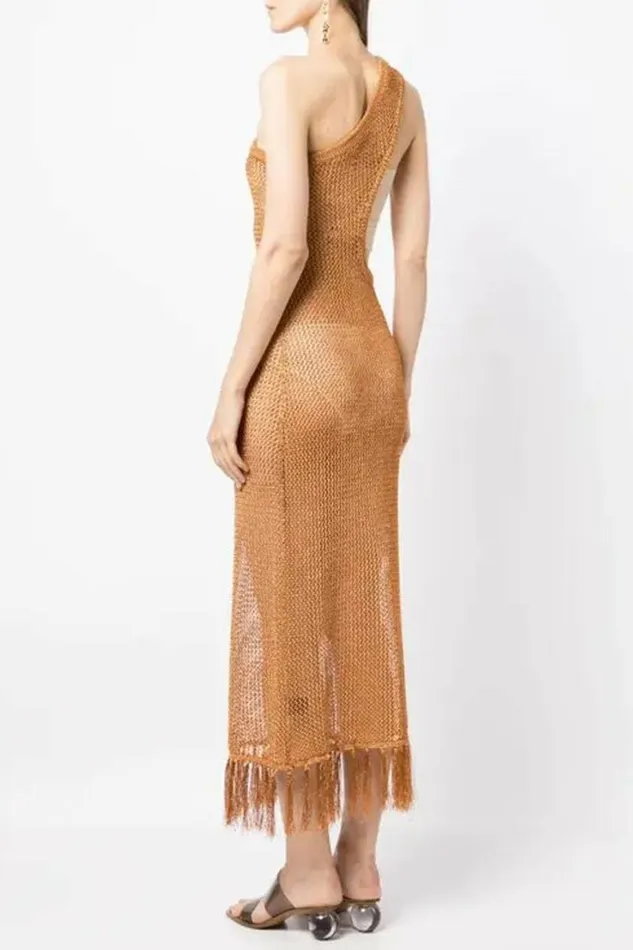 Women Dresses DODO BAR OR HARA DRESS Copper