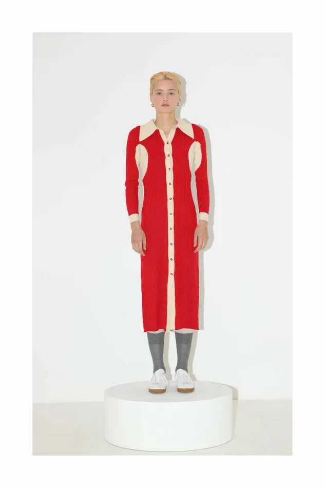 Women Dresses DODO BAR OR Ian Dress Red
