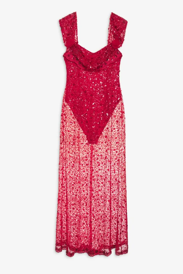 Women Dresses For Love and Lemons Amara Maxi Dress Red Women Dresses For Love and Lemons Amara Maxi Dress Red