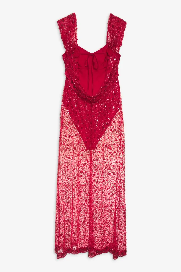 Women Dresses For Love and Lemons Amara Maxi Dress Red Women Dresses For Love and Lemons Amara Maxi Dress Red