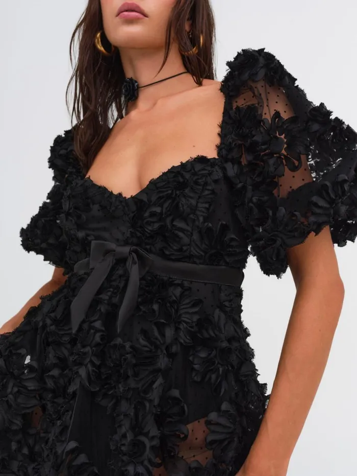 Women Dresses For Love and Lemons Astrid Maxi Dress Black