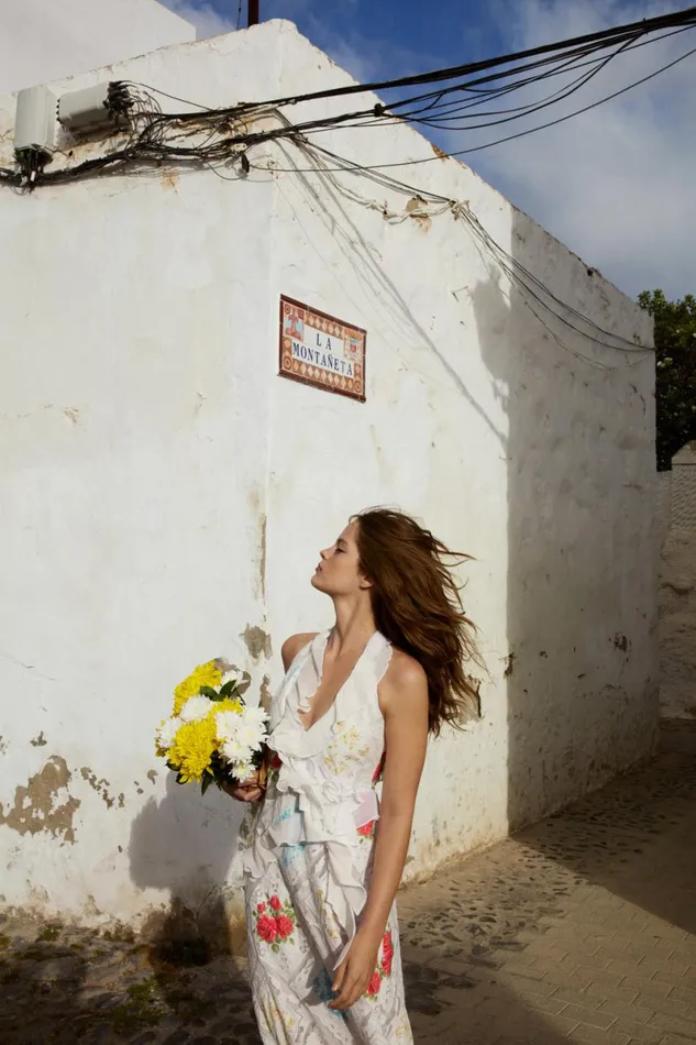 Women Dresses For Love and Lemons Aviana Maxi Dress White