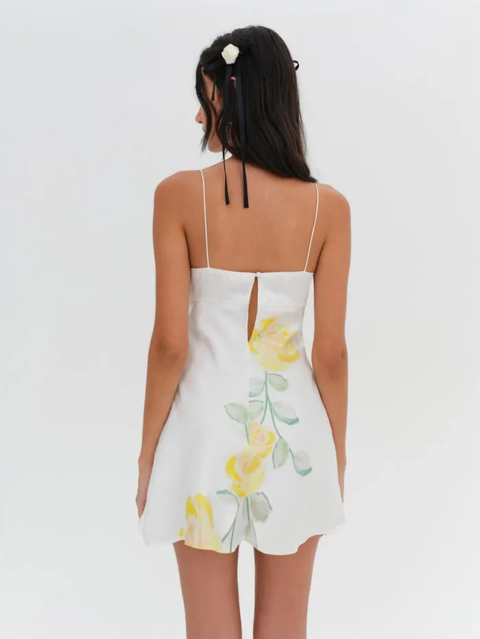Women Dresses For Love and Lemons Millie Mini Dress White