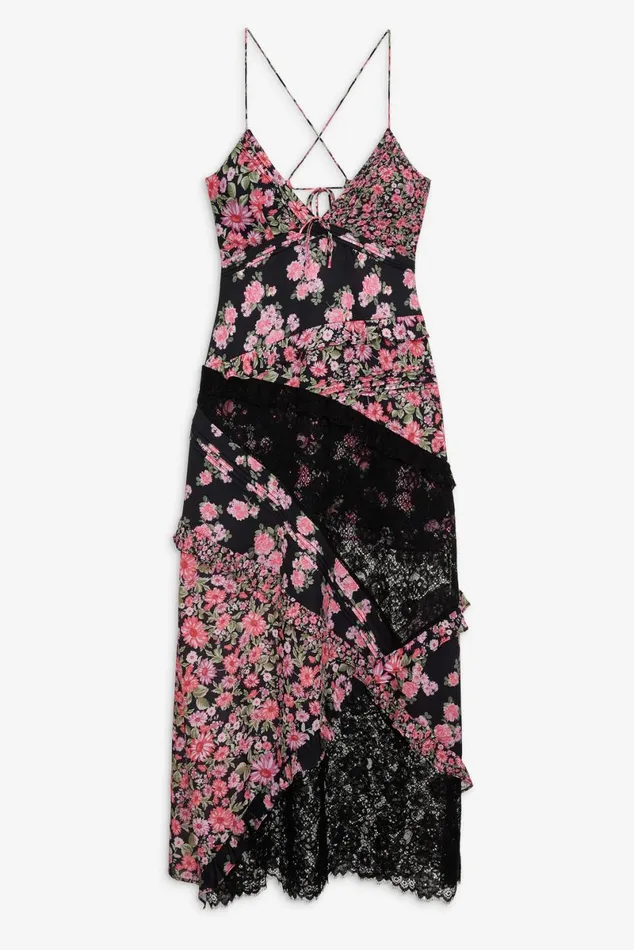Women Dresses For Love and Lemons Rosalyn Maxi Dress Black