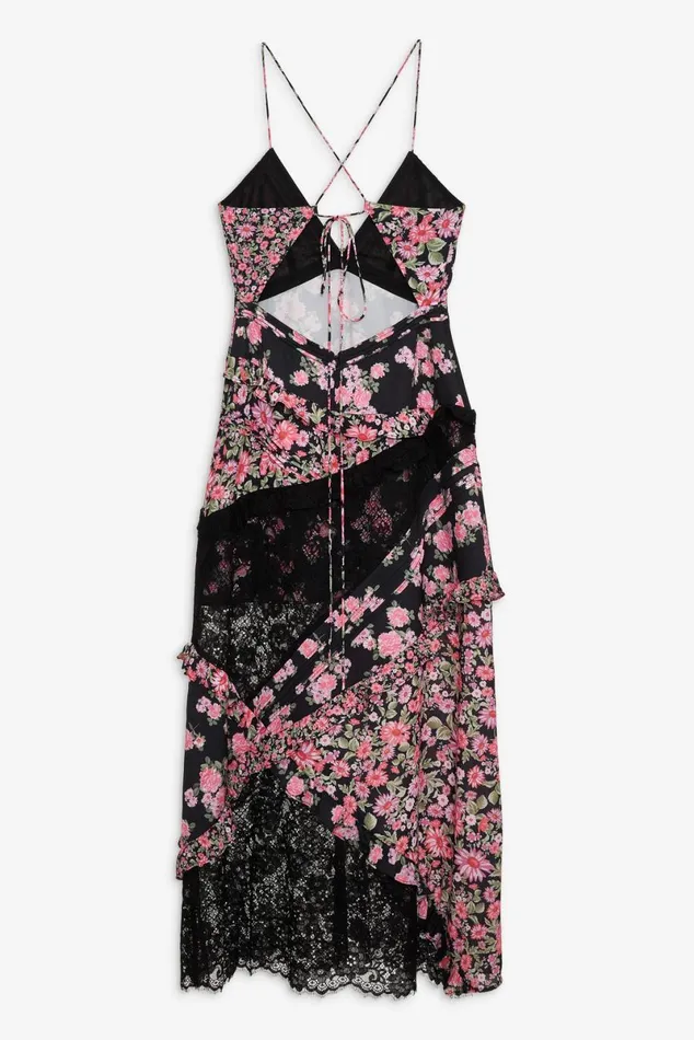 Women Dresses For Love and Lemons Rosalyn Maxi Dress Black
