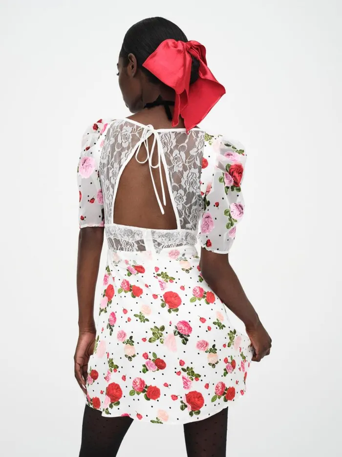 Women Dresses For Love and Lemons Wynter Mini Dress White