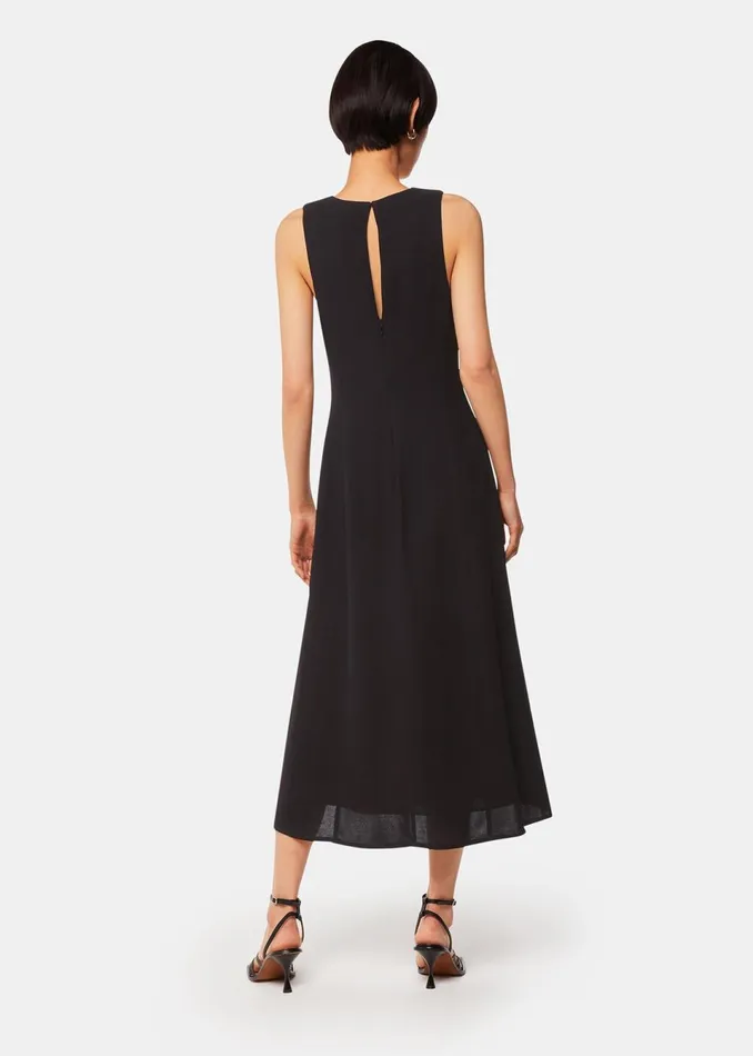 Women Dresses Whistles Black Alexia Midi Dress