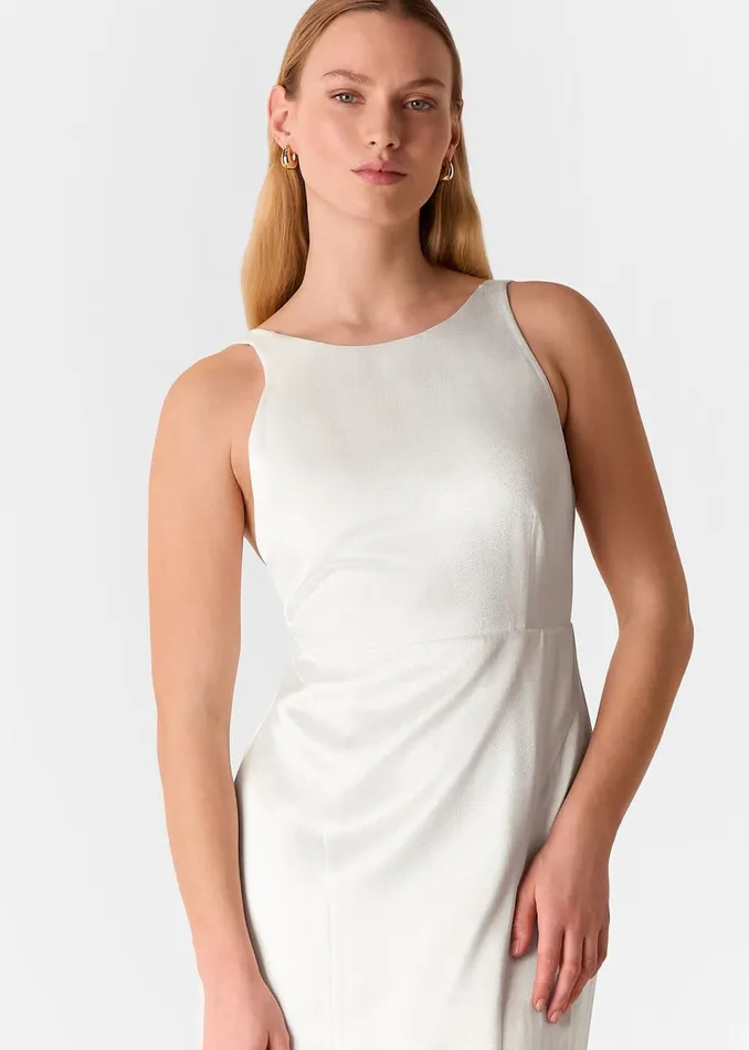 Women Dresses Whistles Ivory Lina Satin Wedding Dress