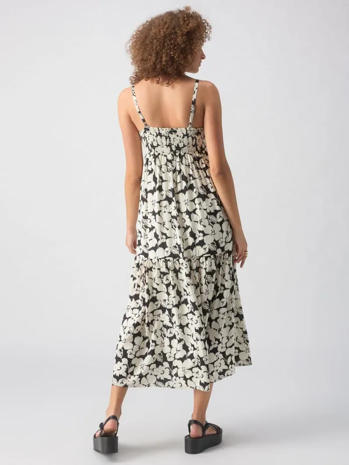Women Dropped Seam Maxi Dress Echo Blooms Sanctuary Clothing Dresses and Jumpsuits
