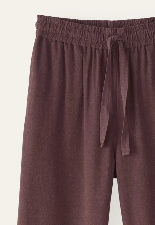 Women Elasticated Trousers Poetry Fashion Trousers and Shorts
