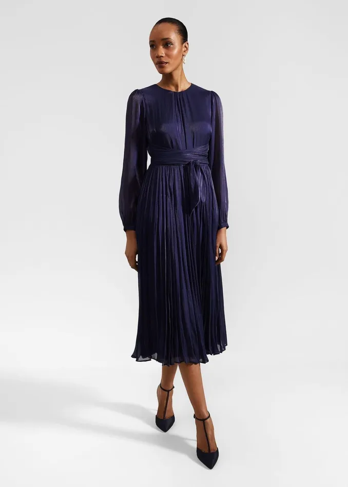 Women Elina Dress Midnight Navy Hobbs Dresses and Jumpsuits
