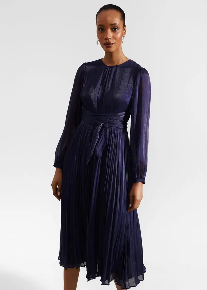 Women Elina Dress Midnight Navy Hobbs Dresses and Jumpsuits