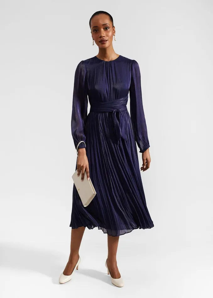 Women Elina Dress Midnight Navy Hobbs Dresses and Jumpsuits