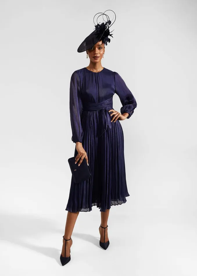 Women Elina Dress Midnight Navy Hobbs Dresses and Jumpsuits