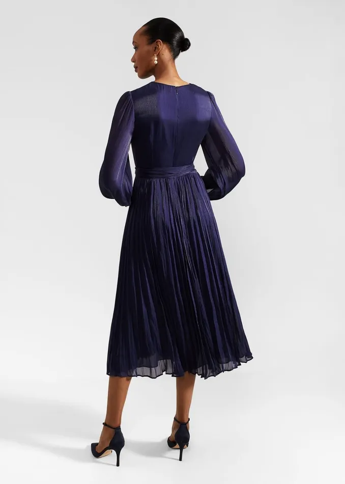 Women Elina Dress Midnight Navy Hobbs Dresses and Jumpsuits