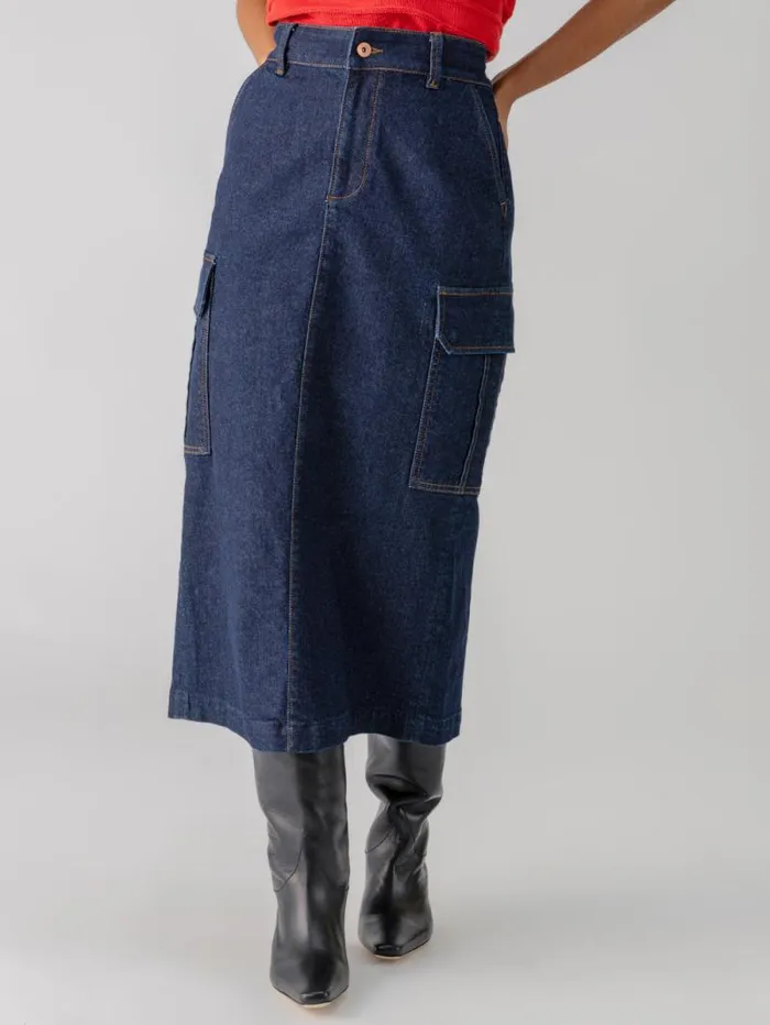 Women Essential Cargo Standard Rise Skirt Magnetic Sanctuary Clothing Skirts