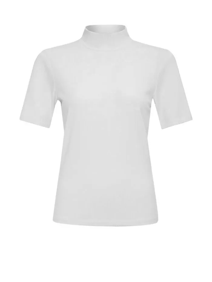 Women Essential Short Sleeve Mock Neck Birch Sanctuary Clothing Sweaters and Cardis Women Essential Short Sleeve Mock Neck Birch Sanctuary Clothing Sweaters and Cardis