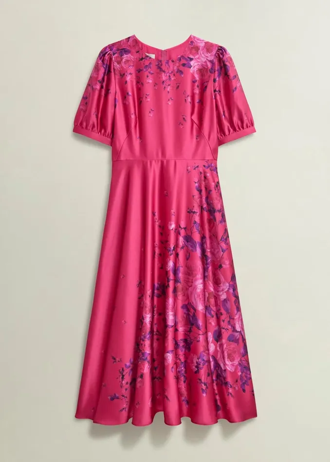 Women Evangeline Dress Pink Multi Hobbs Dresses and Jumpsuits