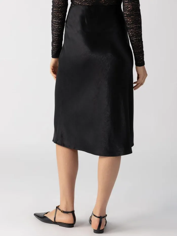Women Everyday MidRise Maxi Skirt Black Sanctuary Clothing Skirts