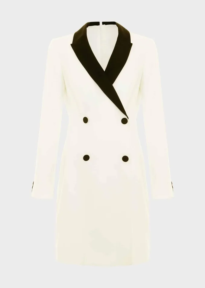 Women Exbury Dress Ivory Black Hobbs Dresses and Jumpsuits