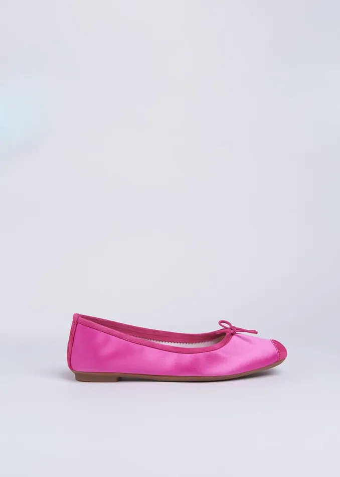 Women Flat Shoes Whistles Pink Hai Ballerina Pump