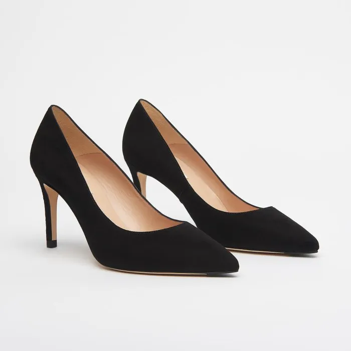 Women Floret Black Suede Pointed Toe Courts Black LKBennett Court Shoes Women Floret Black Suede Pointed Toe Courts Black LKBennett Court Shoes