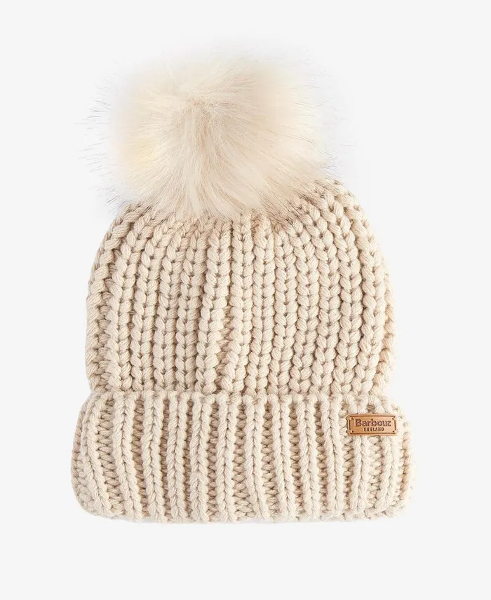 Women Hats Barbour Saltburn Beanie and Scarf Set Black Women Hats Barbour Saltburn Beanie and Scarf Set Black