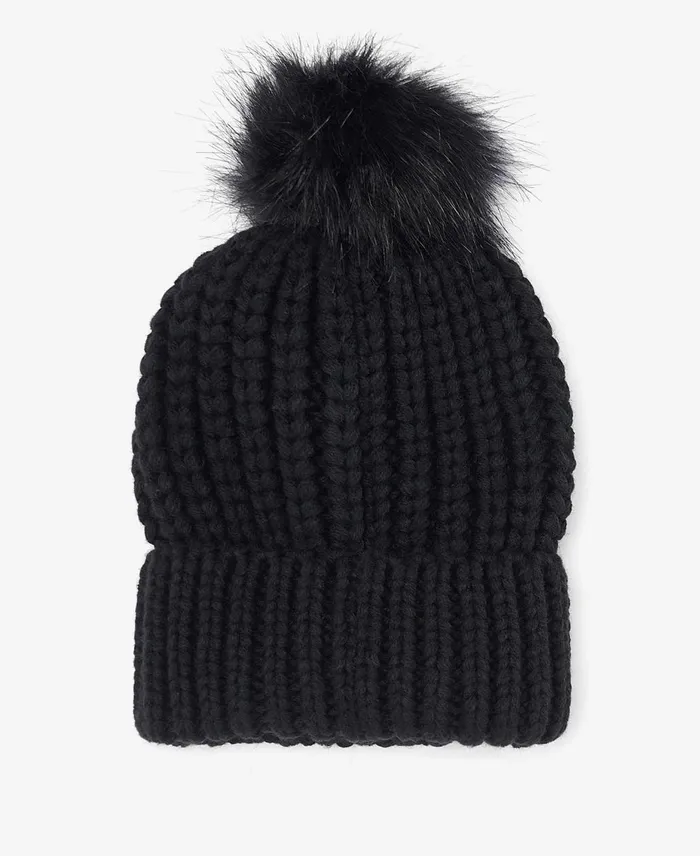 Women Hats Barbour Saltburn Beanie Hat Mink