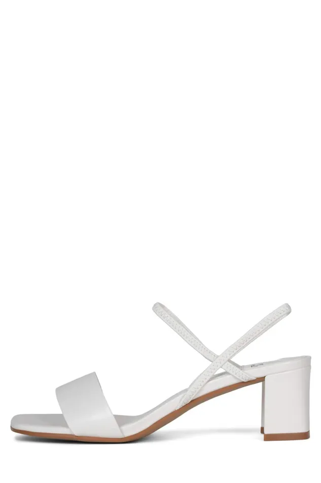 Women Heel Jeffrey Campbell ADAPT White
