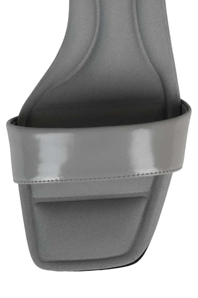 Women Heel Jeffrey Campbell EVOKE Light Grey Box