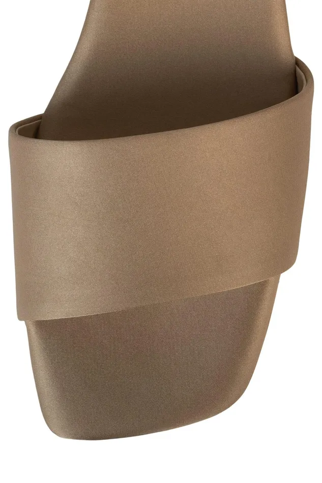Women Heel Jeffrey Campbell LOWKEY Beige Satin