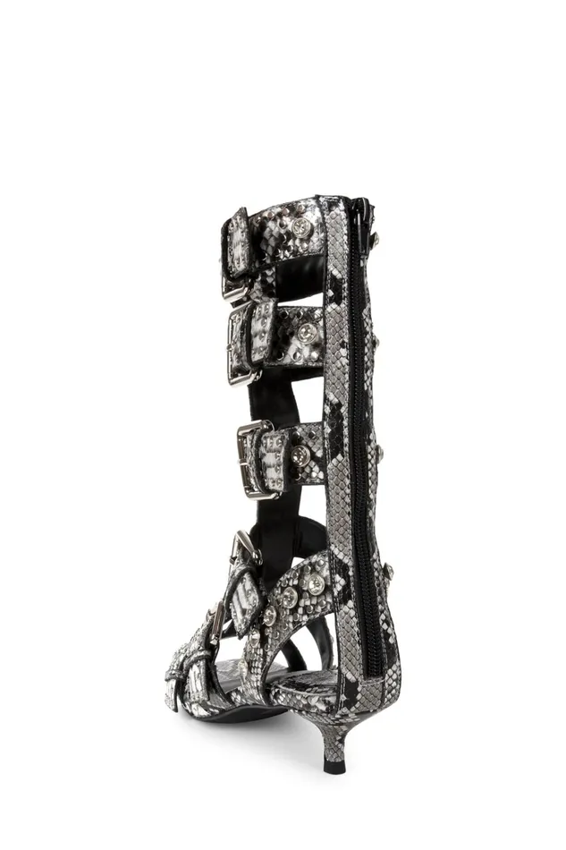 Women Heel Jeffrey Campbell PLASMATIC Black Gold