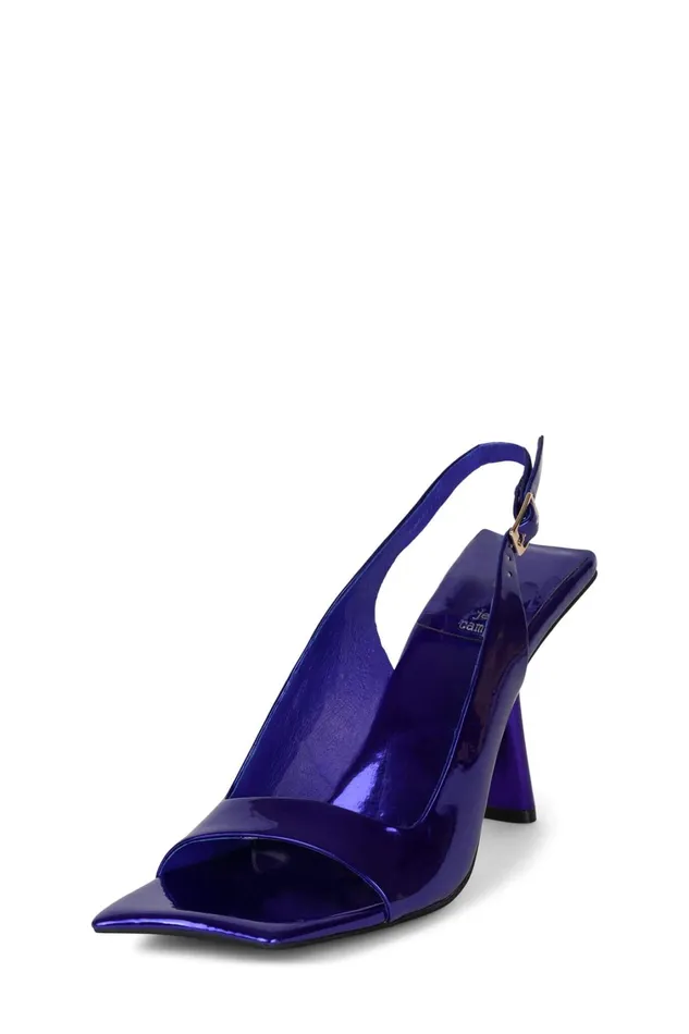 Women Heel Jeffrey Campbell SURREALIST Blue Patent