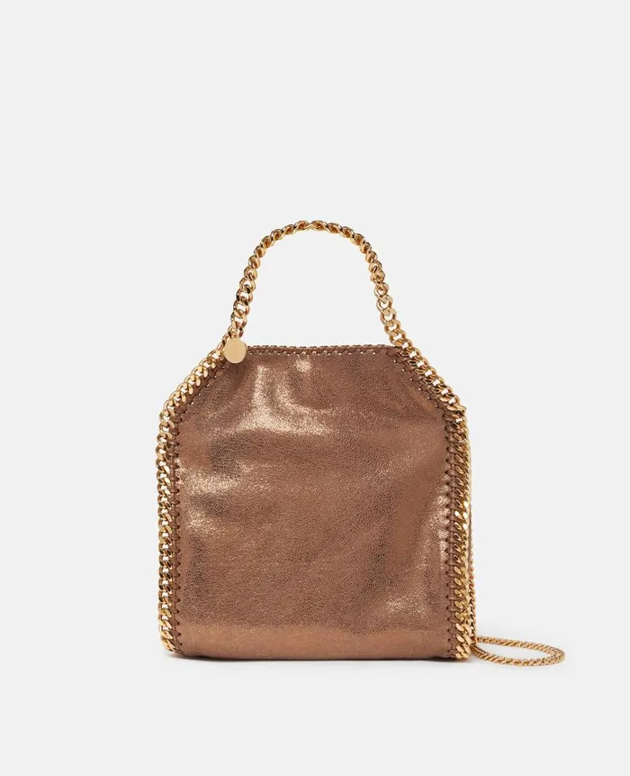 Women Iconic Falabella Stella McCartney Falabella Mini Tote Bag Bronze