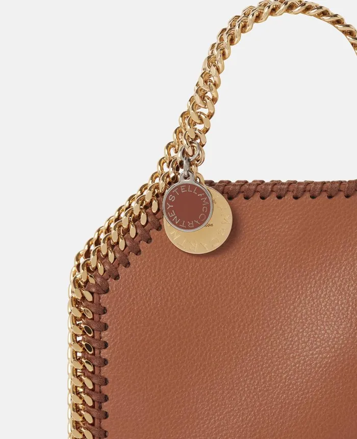 Women Iconic Falabella Stella McCartney Falabella Tiny Tote Bag Brandy