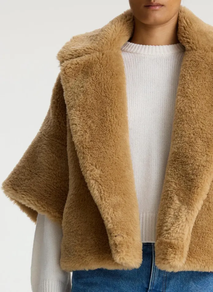 Women Jackets and Coats ALC Kat Faux Sherpa Jacket Carmello